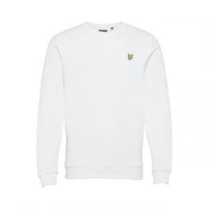 Толстовка-Пуловер с круглым вырезом Lyle & Scott, белый