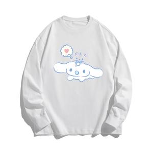 Футболка Unisex CINNAMOROLL Yugui Dog Sanrio, белый