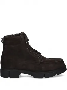 Ботинки на шнуровке с молнией Guess Usa, коричневый