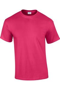 Футболка Gildan Ultra Cotton с короткими рукавами, розовый