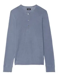 Свитер с логотипом Zadig&Voltaire, синий