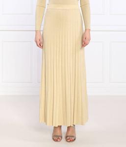 Юбка Michael Kors длинная в складку, золотой