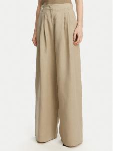 Брюки палаццо стандартного кроя Zama 2513131132200 Marella, хаки