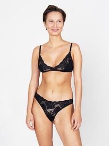 Треугольный бюстгальтер Erlich Textil Clara, черный