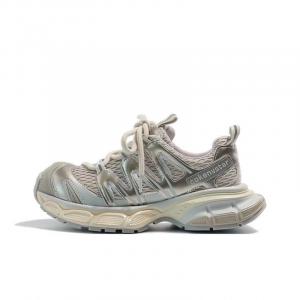 Амортизирующие, износостойкие, дышащие, легкие, низкие, массивные женские кроссовки Cat Seven Seeks, Retro Silver