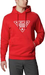 Мужская толстовка Columbia PFG Triangle, Red Spark/White