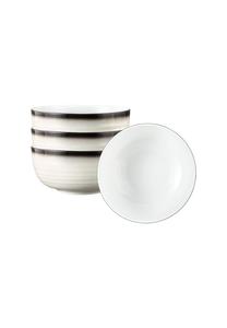 Набор из 4 мисок для мюсли Terra ø 15 см Terra Seltmann Weiden, бежево-серый