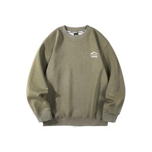 Унисекс свитшот Jeep, зеленый