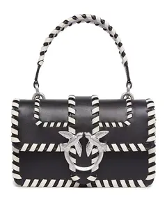 Обожаю эту мини-сумочку из кожи! Pinko, мультиколор