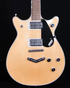 Gretsch G5222 Electromatic Double Jet BT с V-Stoptail, гриф из лавра, цвет состаренный натуральный