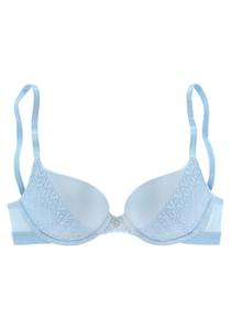 Бюстгальтер на косточках s.Oliver Push-up Bra, светло-синий