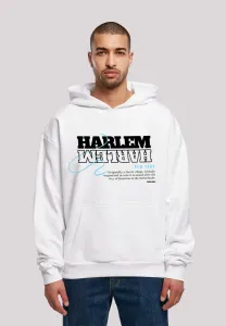 Толстовка F4NT4STIC "Harlem OVERSIZE HOODIE", принт, белый