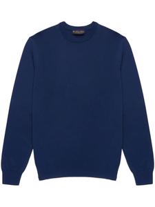 Джемпер с круглым вырезом Brooks Brothers, синий