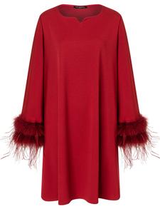 Вечернее платье Ana Alcazar Sinea, бордовый