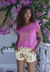 Пижамные штаны LASCANA, бежевый