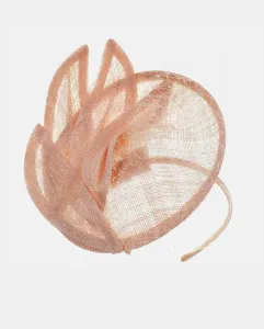 Головной убор Синамай с перьями Seeberger, розовый