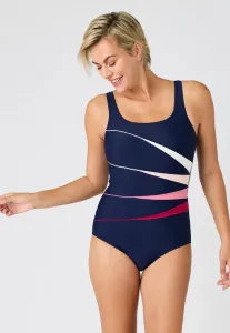 Специальный спортивный купальник идеальной посадки Damart, Navy Pink