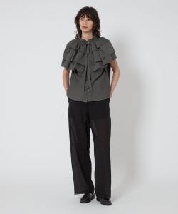 Блузка без рукавов с воротником-рюшами Astraet, цвет Dk.Gray