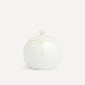 Сахарница круглая Bone China Essential El Corte Inglés, белый