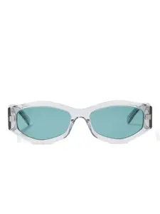 Солнцезащитные очки в геометрической оправе Givenchy Eyewear, серый