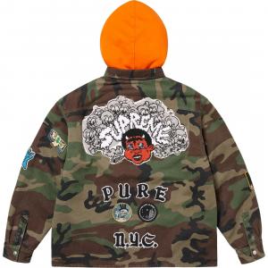 Stadium Patches 'Camo' Jacket Supreme, камуфляж