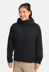 Куртка mahani из мягкого материала Jack Wolfskin, Black