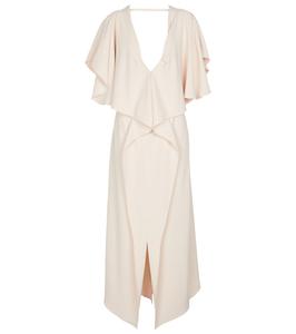 Платье-миди Dolen crêpe Roland Mouret, Pearl