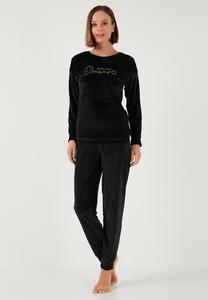 Пижамный комплект SET REGULAR FIT LELA, черный