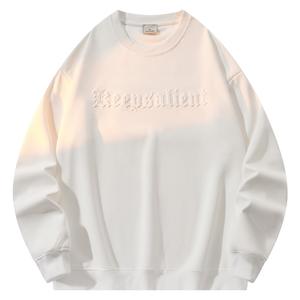 Толстовка унисекс KS, Белый, на флисовой подкладке