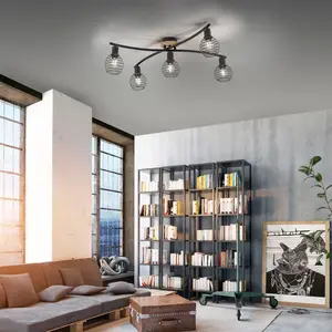 Потолочный светильник EUGEN E14 1 шт. Эксклюзив E14 Just Light, Holzfarben