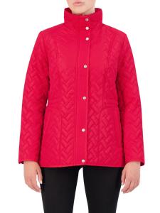 Стеганая куртка с воротником-воронкой Cole Haan, красный