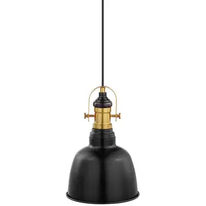 Подвесной светильник GILWELL E27, подвесная лампа Eglo, черный