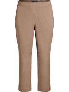 Обычные брюки Zizzi Evina, коричневый