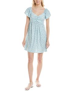 Мини-платье в рубчик MARION, зеленый