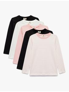 Футболка LS черного цвета KOTON