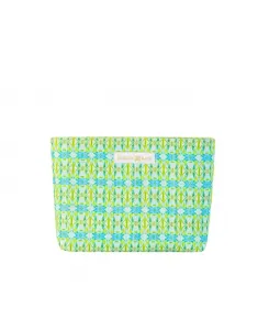 Сумка Patterned Quilted Pouch EVELYN & KATE, зеленый