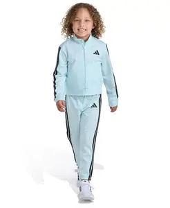 Детский комплект для девочек 2T-6X: куртка и джоггеры Regular Fit Adidas, синий