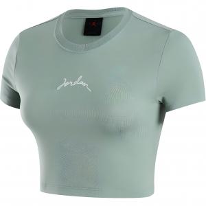 Футболка SS24 Women's Smoke Gray Jade With Slight Green Jordan, зеленый