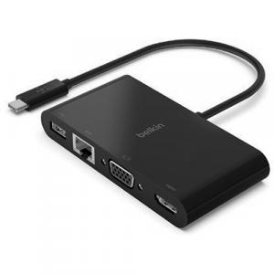 Док-станция Belkin USB-C Multimedia Adapter AVC005BTBK