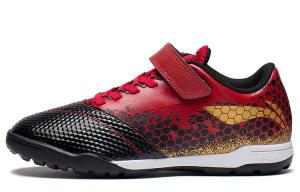 LINING YOUNG Детские футбольные бутсы Strike, черно-красные