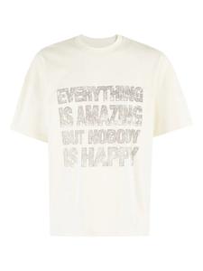 Футболка с принтом в виде цитаты и лозунга RETERNITY, нейтральный