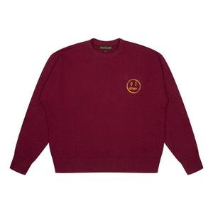 Свитер sketch mascot waffle sweater 'burgundy' Drew House, бургундия