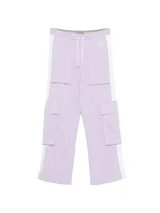 Спортивные брюки с вышивкой логотипа Loewe, фиолетовый