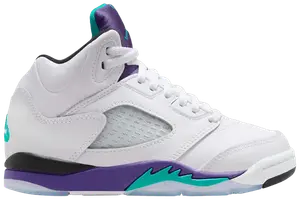 Кроссовки Air Jordan 5 Retro PS 'Grape' 2025, белый