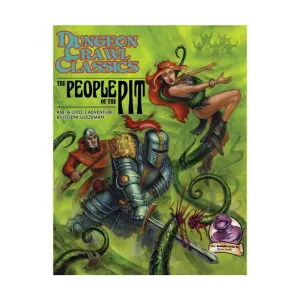 Модуль People of the Pit w/Assassins of the Pit (2nd Printing), Dungeon Crawl Classics Role Playing Games - Adventures