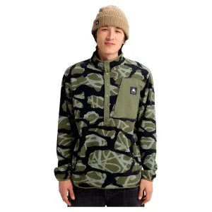 Флис Burton Cinder half zip, зеленый