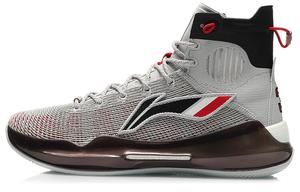 Баскетбольные кроссовки YuShuai 13 Boom мужские высокие серые Lining