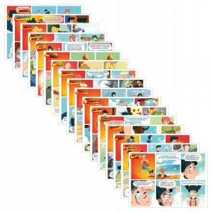 Набор досок для оказания первой помощи, 13 шт. А3. PHU Lewandowski