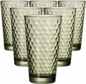 Бокал для лонг-дринков Favo, 400 мл, оливковый, набор из 6 шт. Ritzenhoff & Breker
