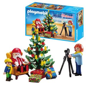 Рождественское фото Playmobil с Дедом Морозом 5753